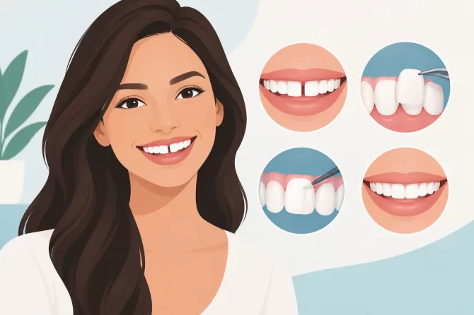 Best Cosmetic Fixes for Gaps in Your Smile