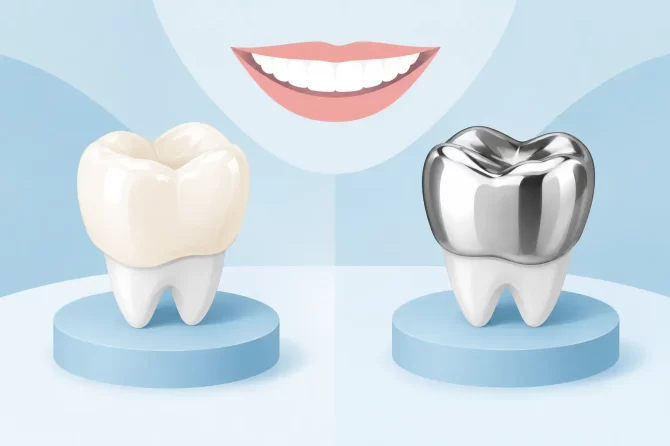 Ceramic Versus Metal Crowns for Your Smile