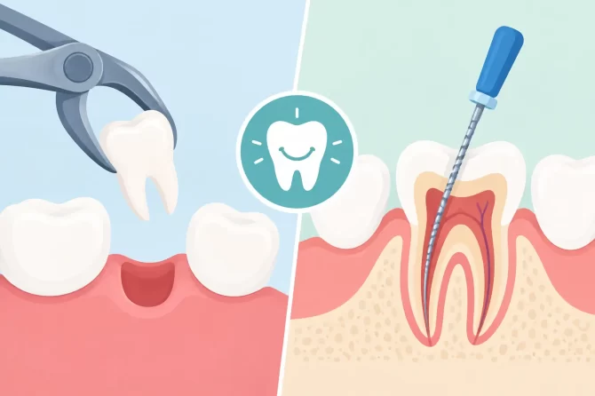 Extraction Versus Root Canal: Which Saves Your Smile?