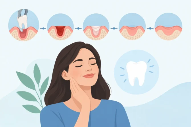 A Clear Tooth Extraction Healing Timeline